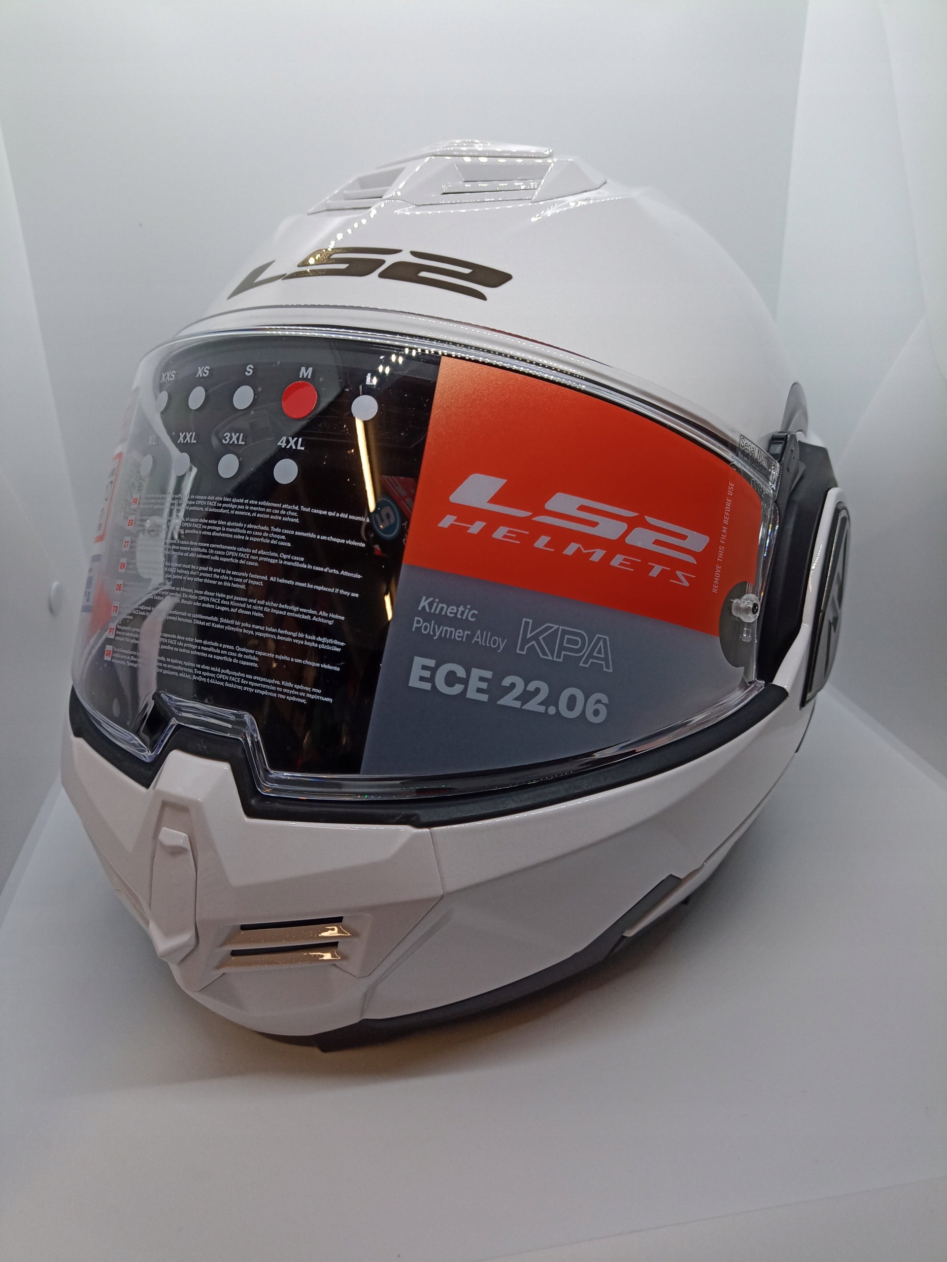 HELMET LS2 FF906 JAW BACK, BLEND, PINLOCK ros. XL, ADVANT, FOR MOTORCYCLE Manufacturer's catalog number AK5690610026