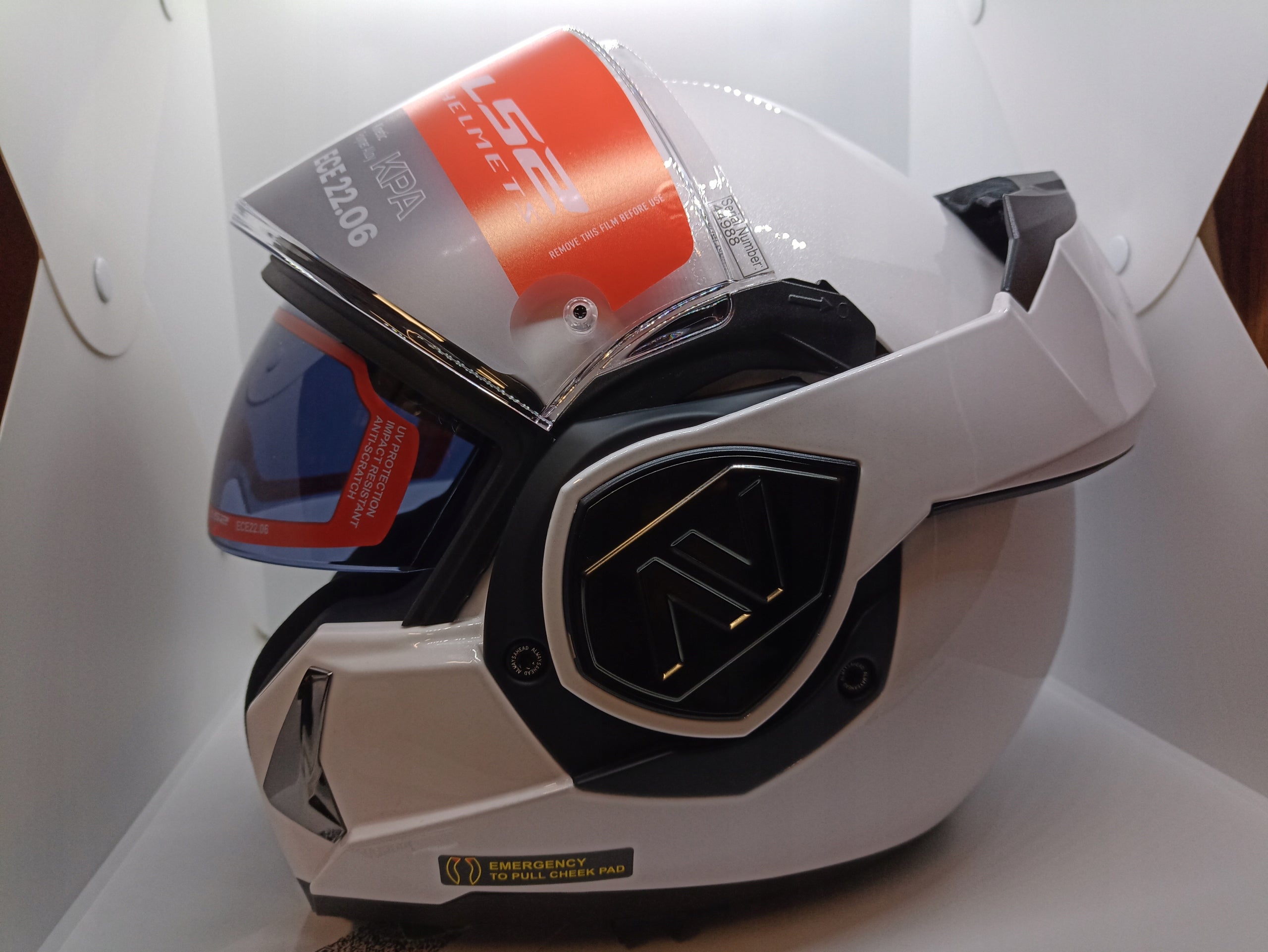 HELMET LS2 FF906 JAW BACK, BLEND, PINLOCK ros. XL, ADVANT, FOR MOTORCYCLE