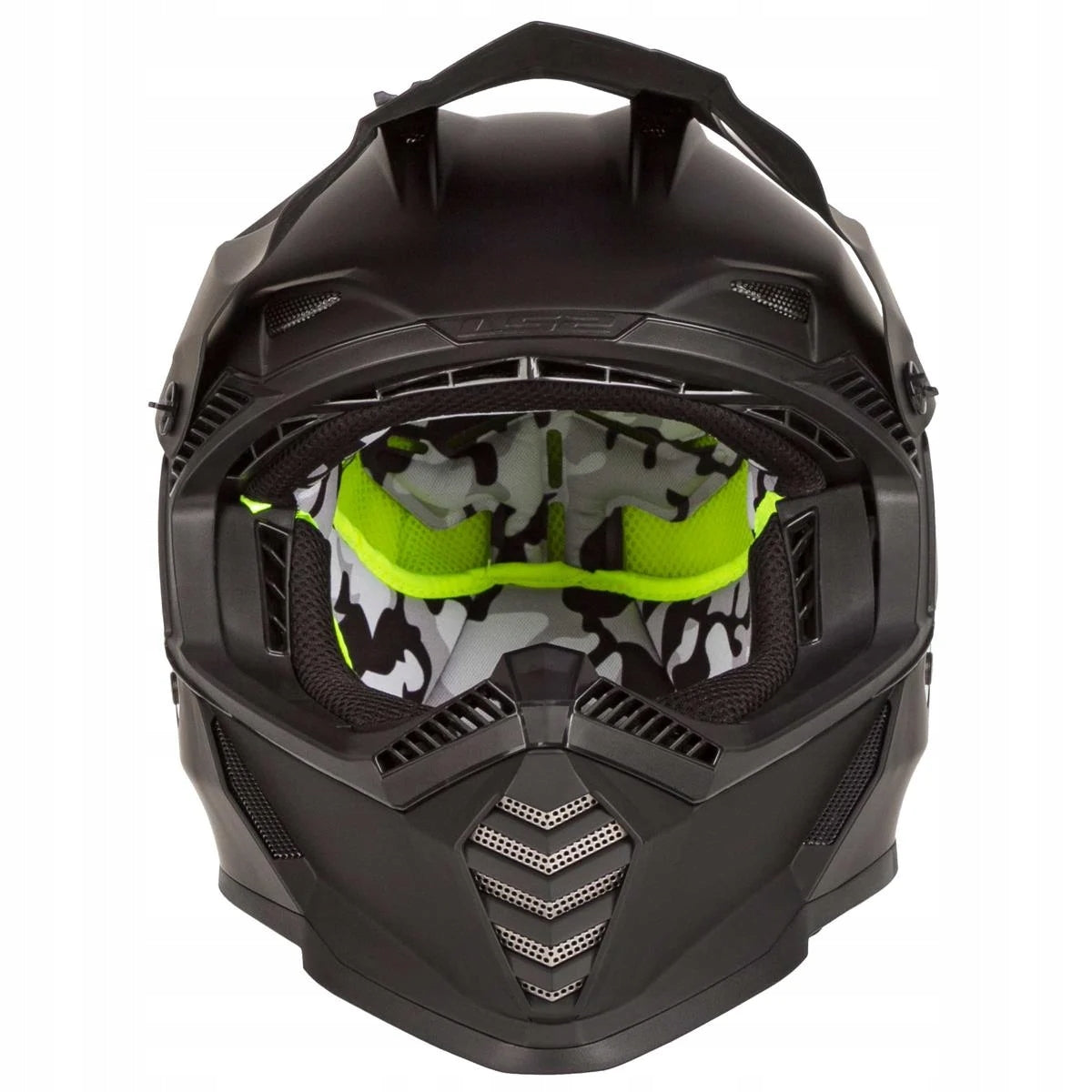HELMET LS2 MX437 FAST EVO MATT BLACK CROSS XXL EAN (GTIN) 5900774801559