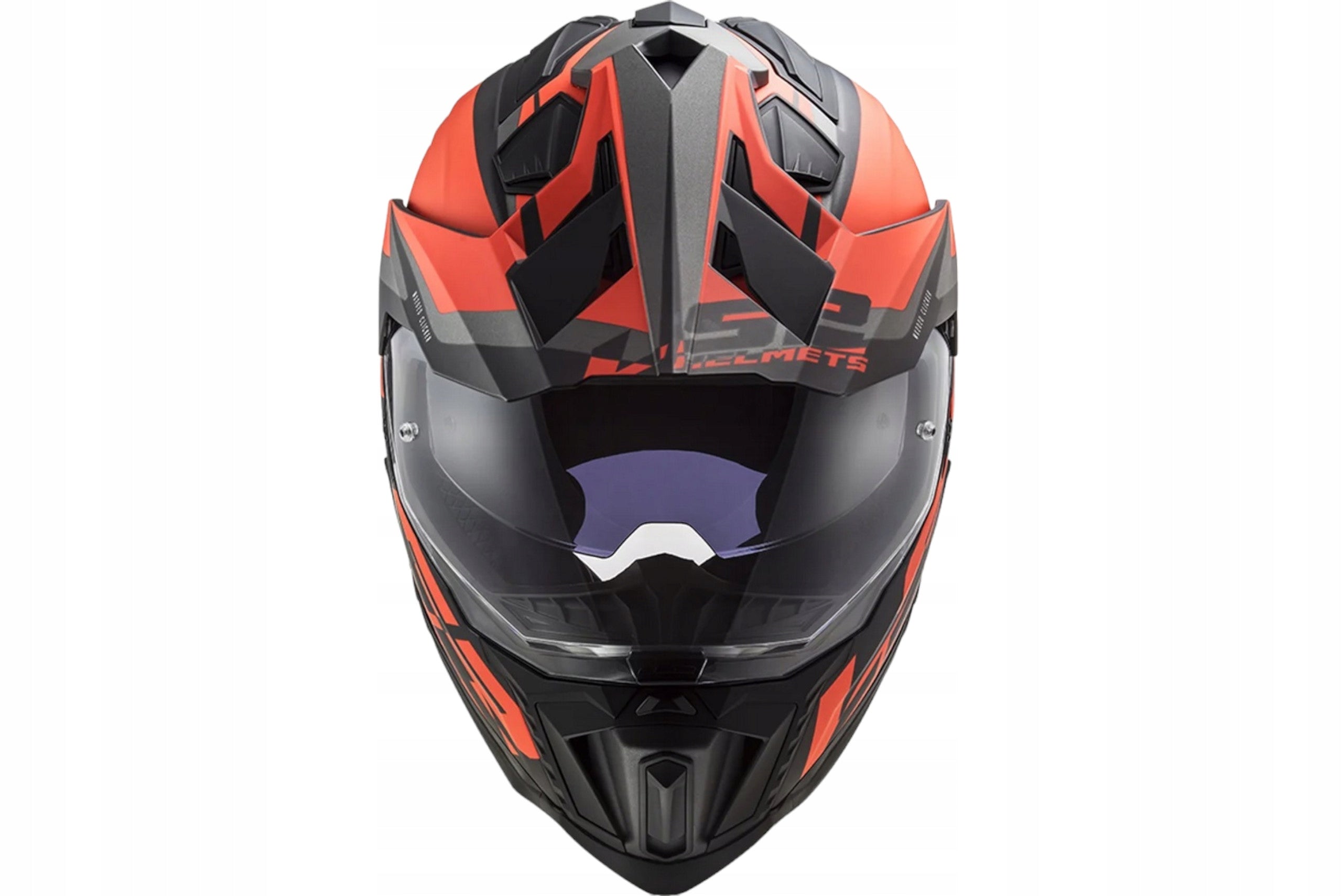 HELMET LS2 MX701 EXPLORER ALTER M. BLACK ORANGE XXL Manufacturer's catalog number AK4670121527