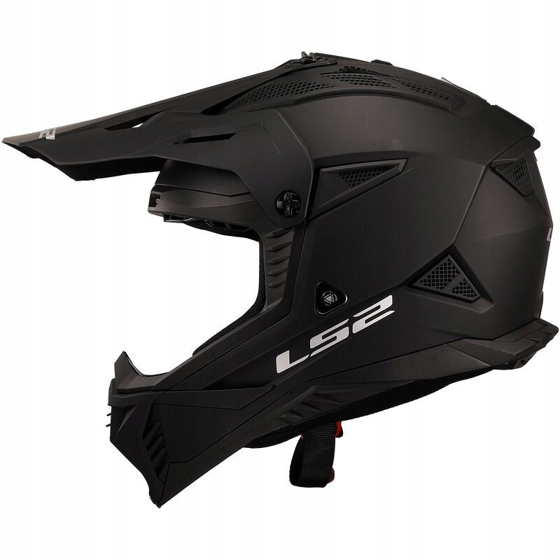HELMET LS2 MX708 FAST II CROSS ENDURO QUAD NEW MODEL MATTE BLACK L EAN (GTIN) 6923221133873