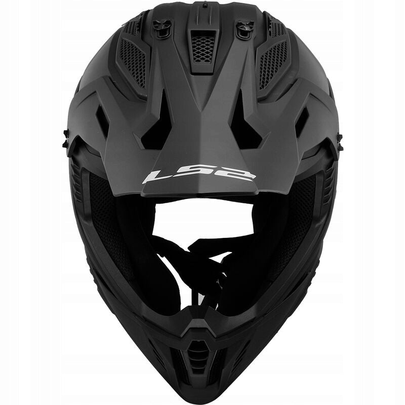 HELMET LS2 MX708 FAST II CROSS ENDURO QUAD NEW MODEL MATTE BLACK L Manufacturer's catalog number AK4670810115