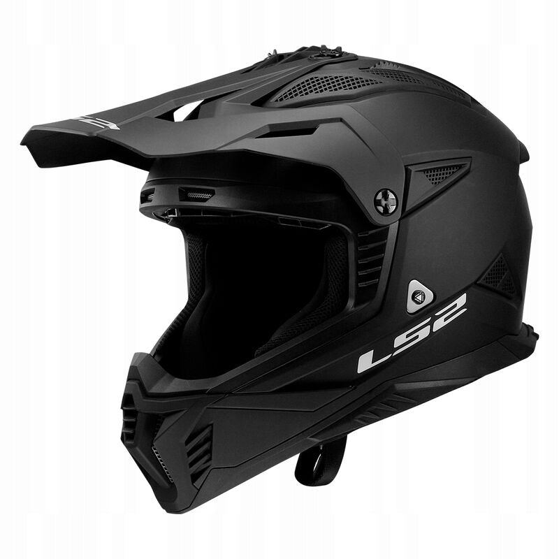 HELMET LS2 MX708 FAST II CROSS ENDURO QUAD NEW MODEL MATTE BLACK L