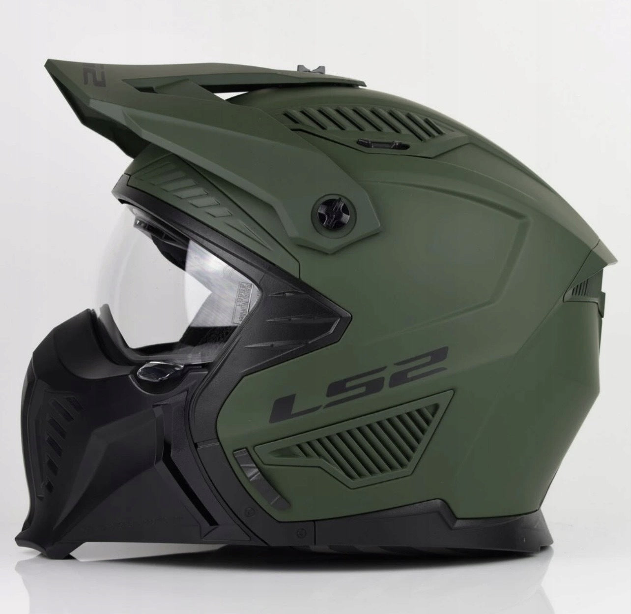 HELMET LS2 OF606 DRIFTER SOLID MATT MILI GREEN-06 XXL Manufacturer's catalog number AK3660610617
