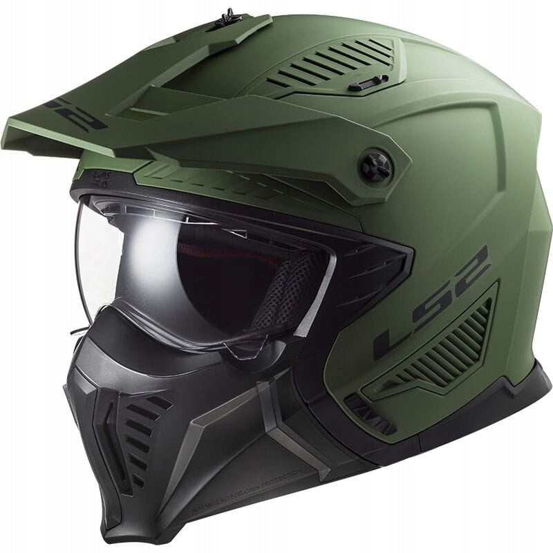 HELMET LS2 OF606 DRIFTER SOLID MATT MILITARY GREEN SIZE S