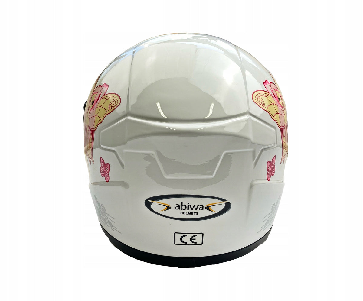 HELMET MD-E506 INTEGRAL CHILDREN'S FAIRY WHITE CE Manufacturer's catalog number ABIWA-E506P