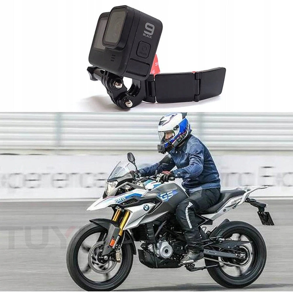 HELMET MOUNT HELMET HOLDER FOR GOPRO HERO 12 13 DJI ACTION 4 5 CAMERAS Manufacturer code U40N