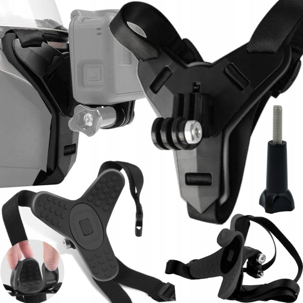 HELMET MOUNT HELMET HOLDER FOR GOPRO SJCAM DJI ACTION INSTA 360 CAMERAS