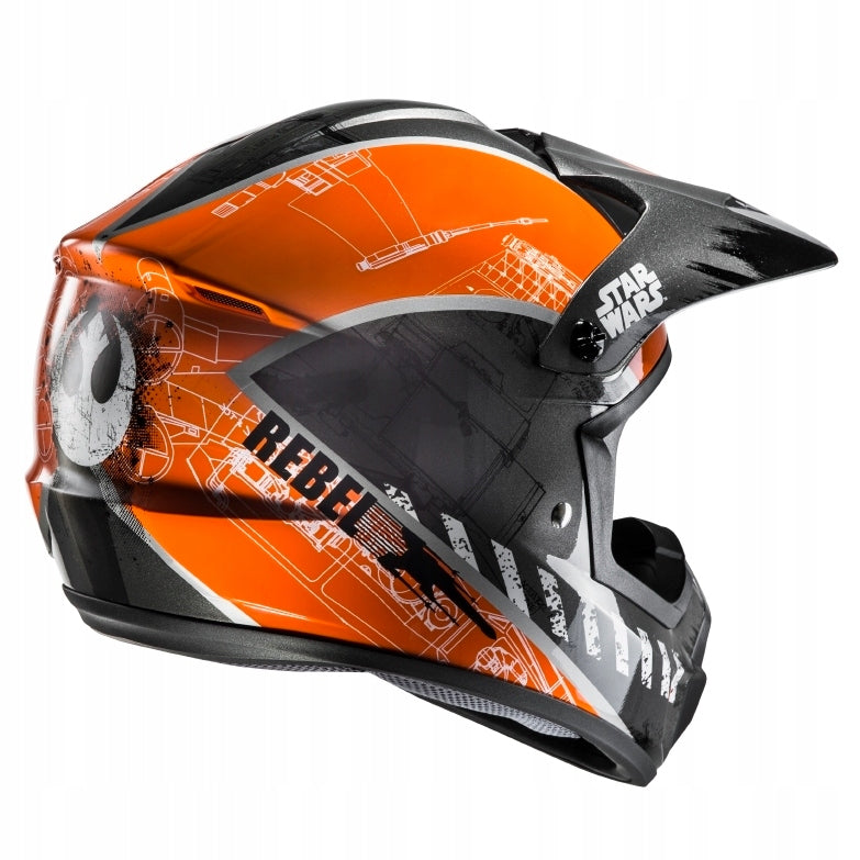 HELMET MX FULLFACE HJC CS-MX II REBEL X-WING STAR WARS KTM ORANGE M Manufacturer's catalog number CS-MX-II_XSW-MC7_M