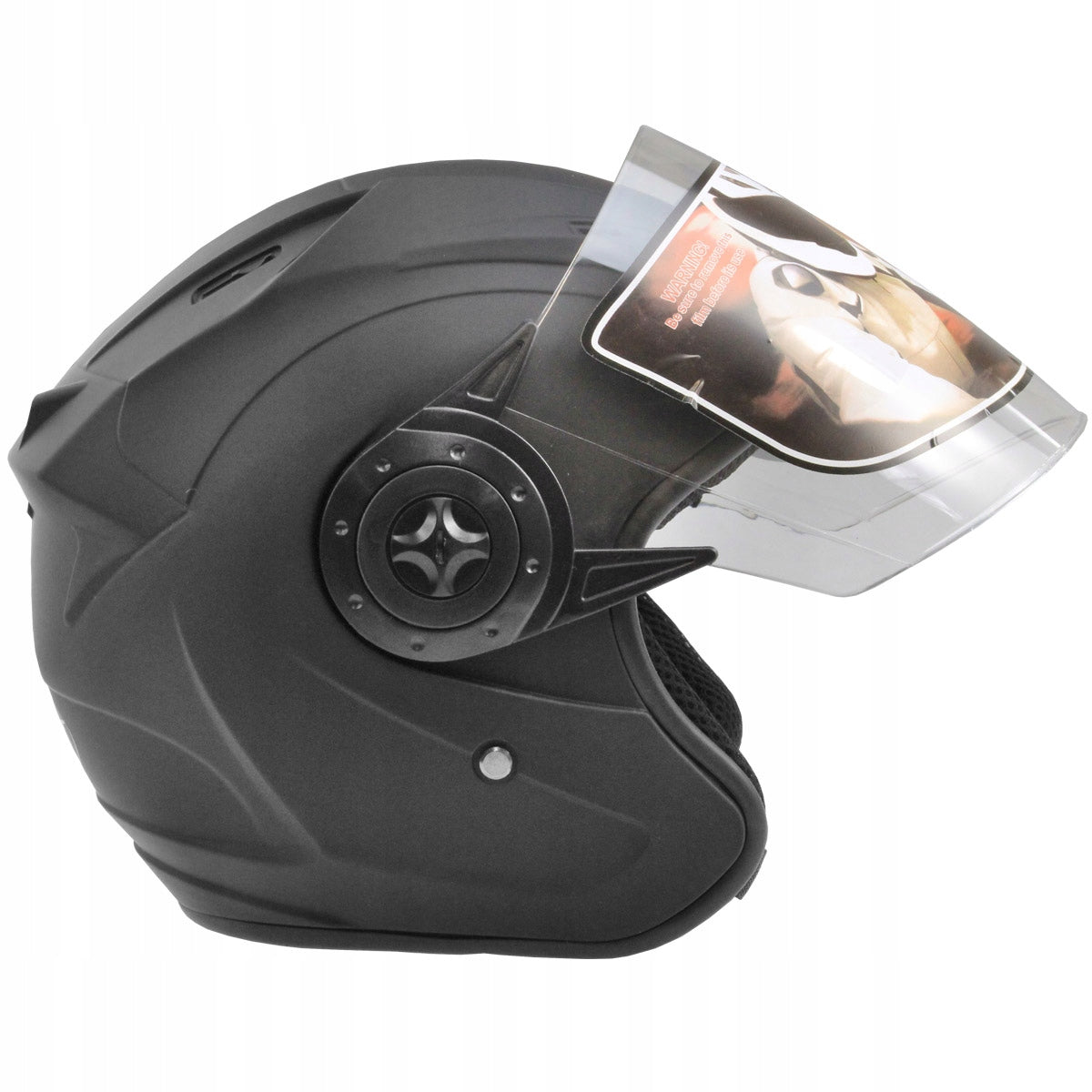 HELMET OPEN JET WL209 SCOOTER CHOPPER BLACK MAT S EAN (GTIN) 5901508191960