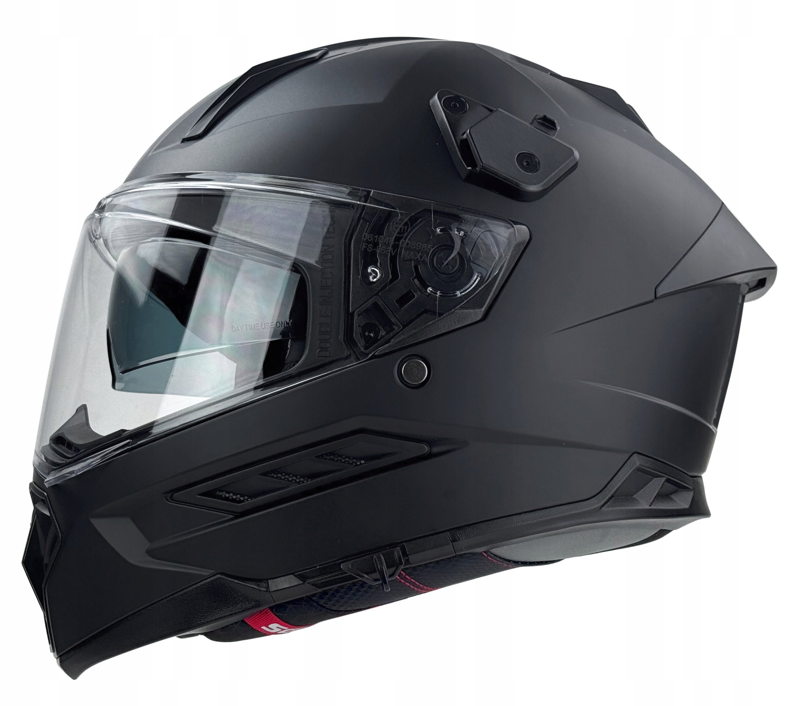 HELMET QUAD DETACHABLE VISOR NAXA CO5/B BLACK MAT Size M ECE 22.06 Manufacturer Naxa