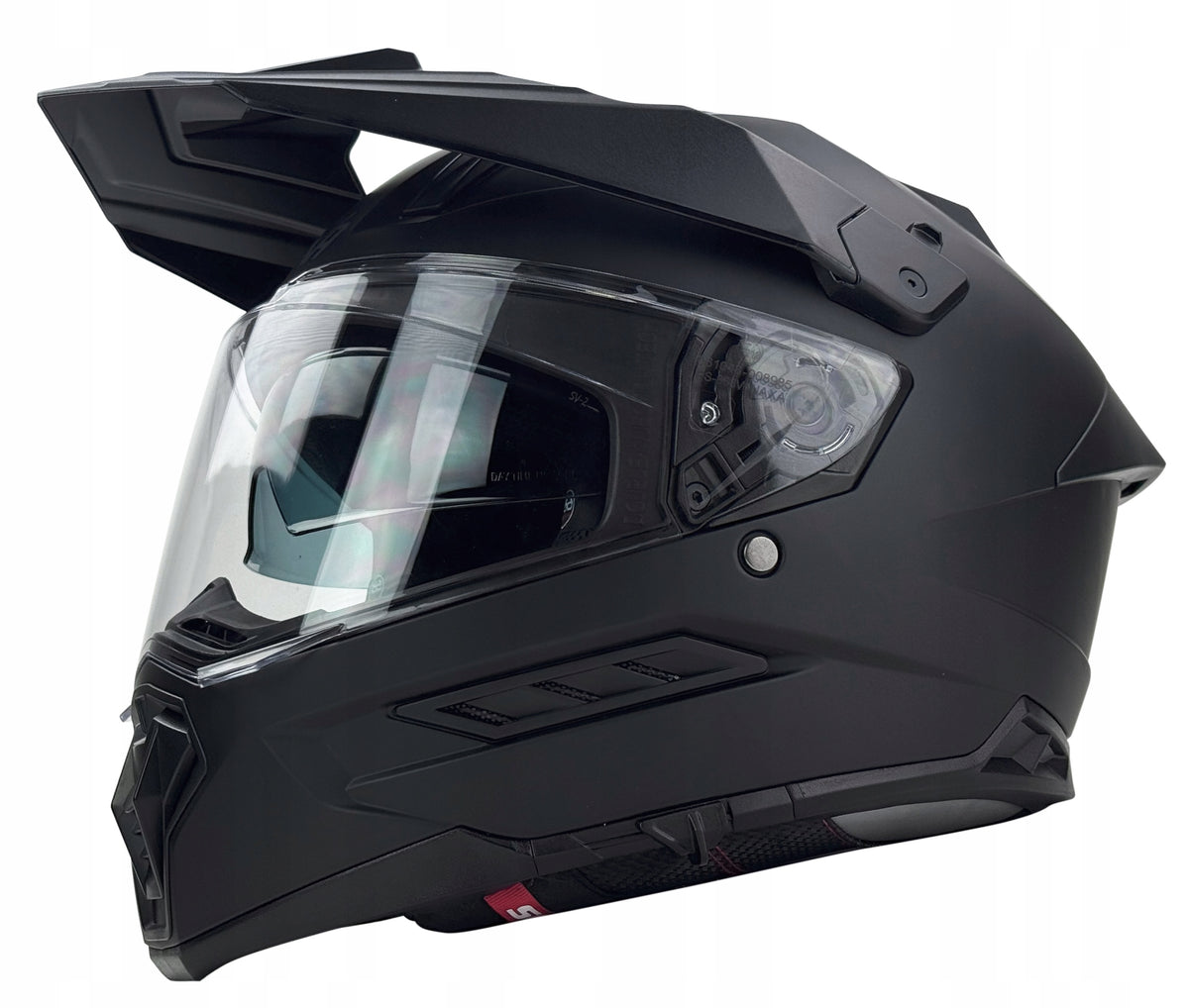 HELMET QUAD DETACHABLE VISOR NAXA CO5/B BLACK MAT Size M ECE 22.06
