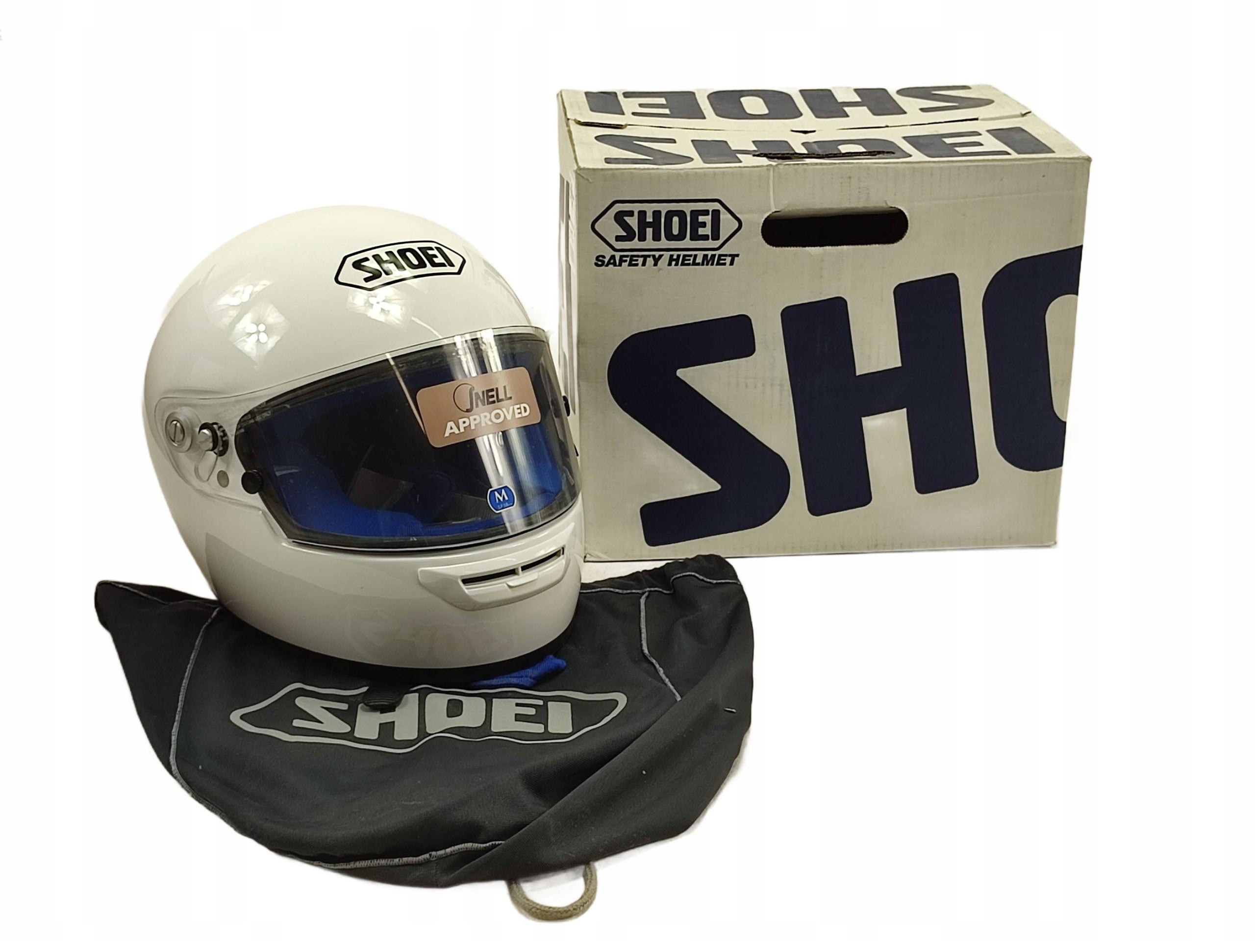 HELMET RF-4 - WHITE - SIZE "M" - SHOEI - - RETRO - VINTAGE - CAFE RACER