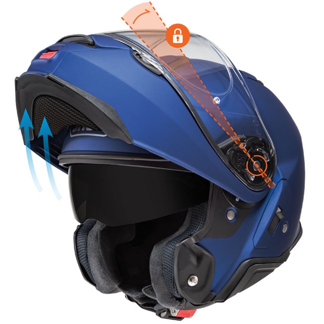 HELMET SHOEI NEOTEC II Jaunt TC-7 PURPLE Jaw FOR GIFT Size XS
