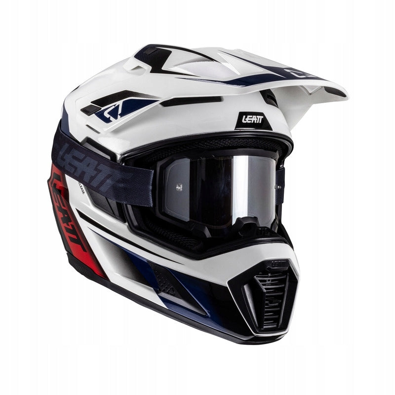 HELMET WITH GOGGLES LEATT KIT ADV 8.5 V25 ROYAL (S)