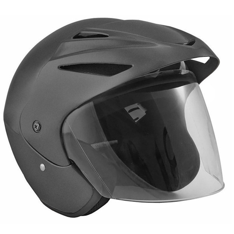 HELMET WL701 SCOOTER CHOPPER APPROVAL BLACK MAT L Manufacturer Zipp