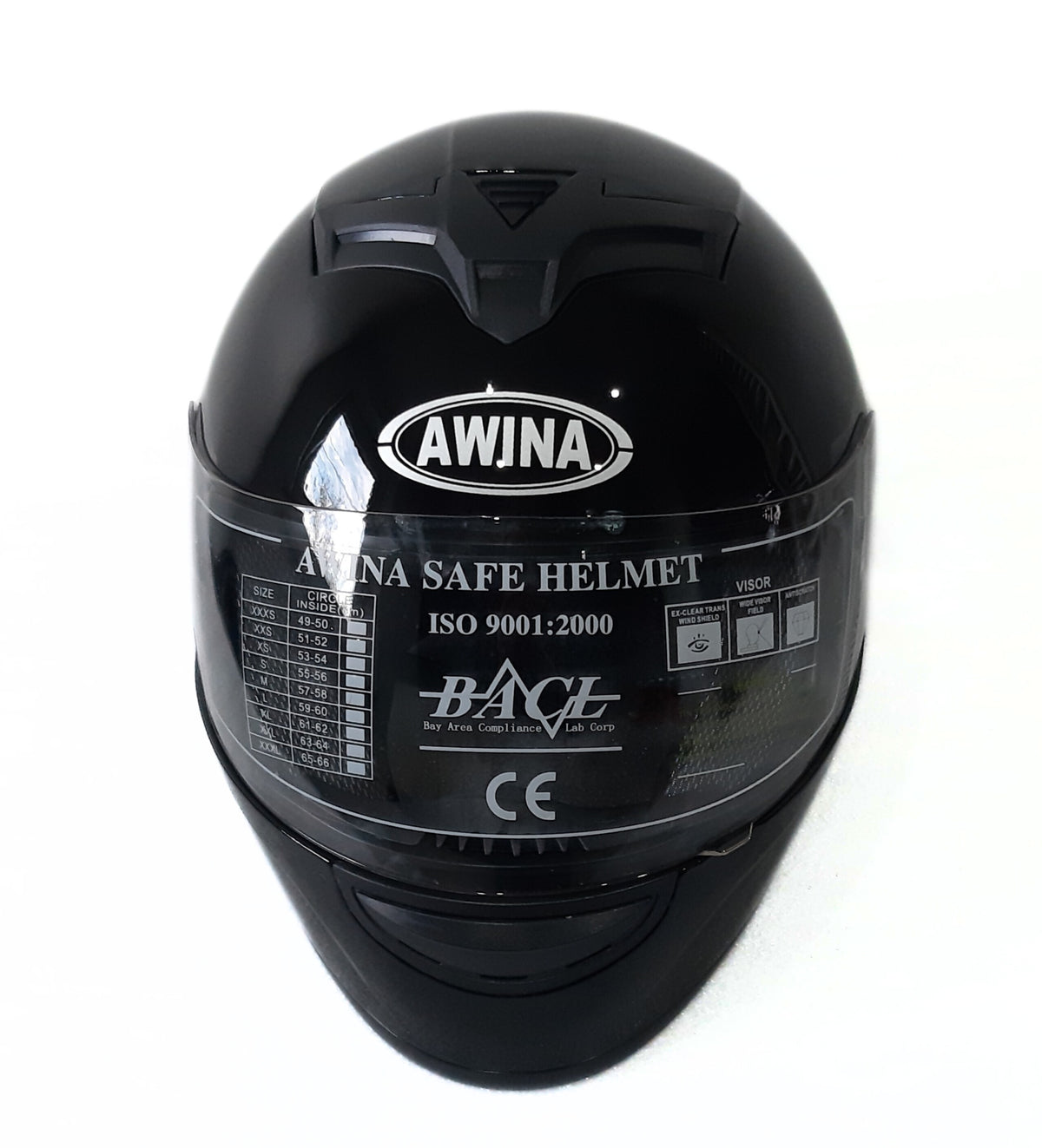 HELMETINTEGRAL BLACK XS 53-54CM MOTORCYCLE SCOOTER COVER Manufacturer's catalog number AJ079122