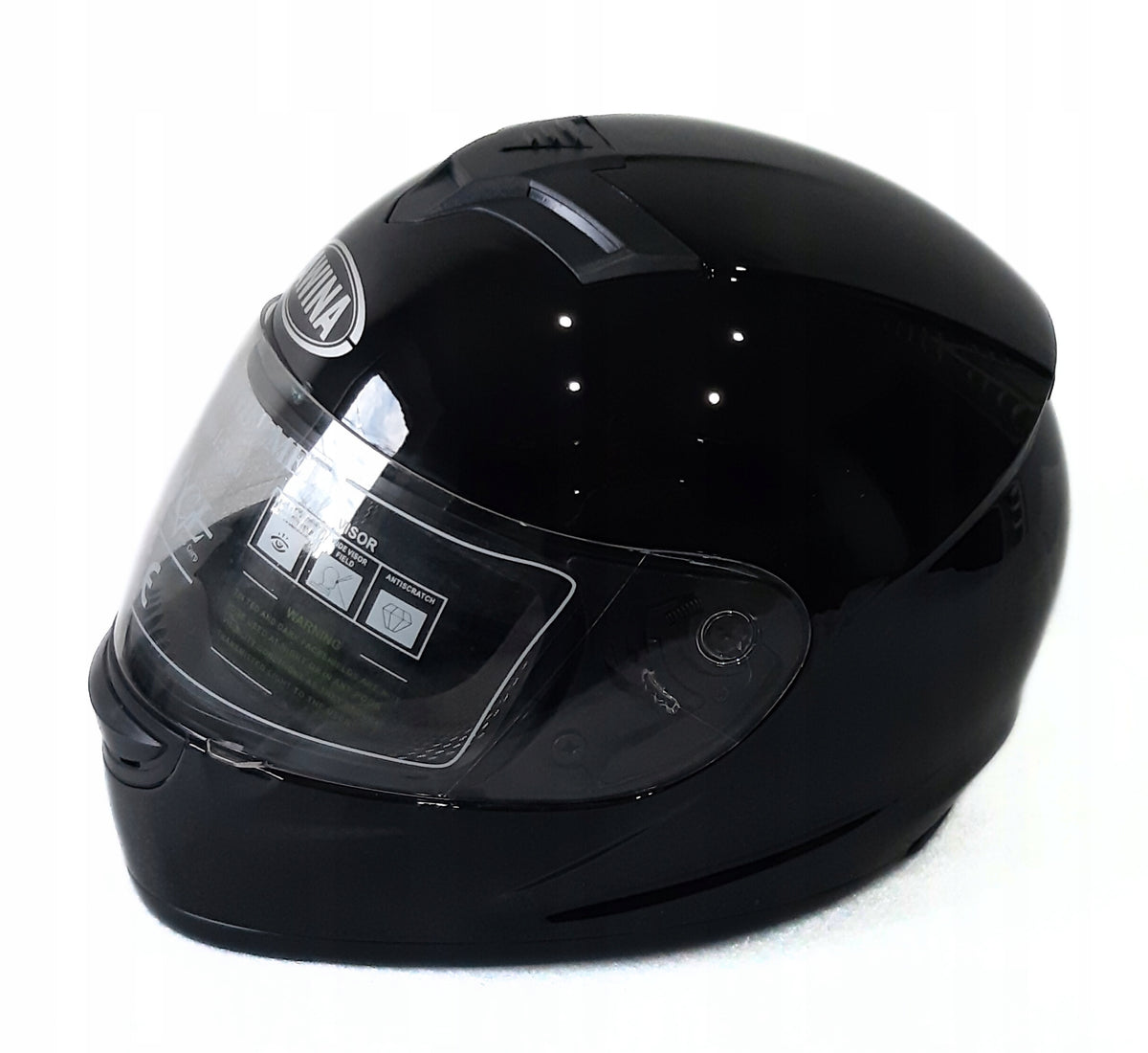 HELMETINTEGRAL BLACK XS 53-54CM MOTORCYCLE SCOOTER COVER
