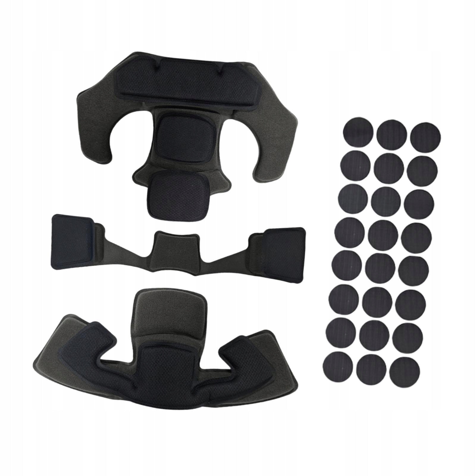 HELMPHALSTICKIT Protection Inner Mats Delivers Soft Accessories Parts Black