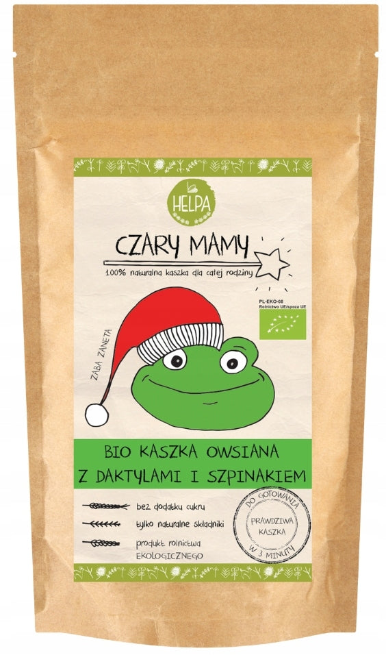 HELPA BIO OAT PORRIDGE with DATES and SPINACH Manufacturer code 5904257043368