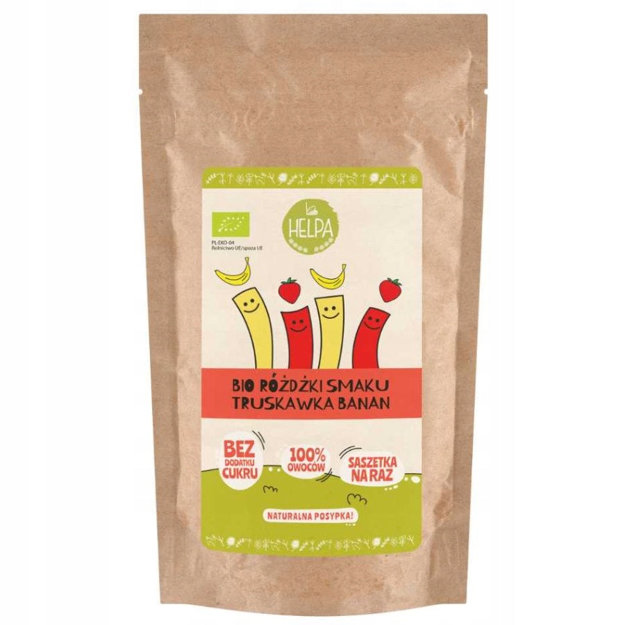 HELPA BIO Wands of taste STRAWBERRY BANANA 20g