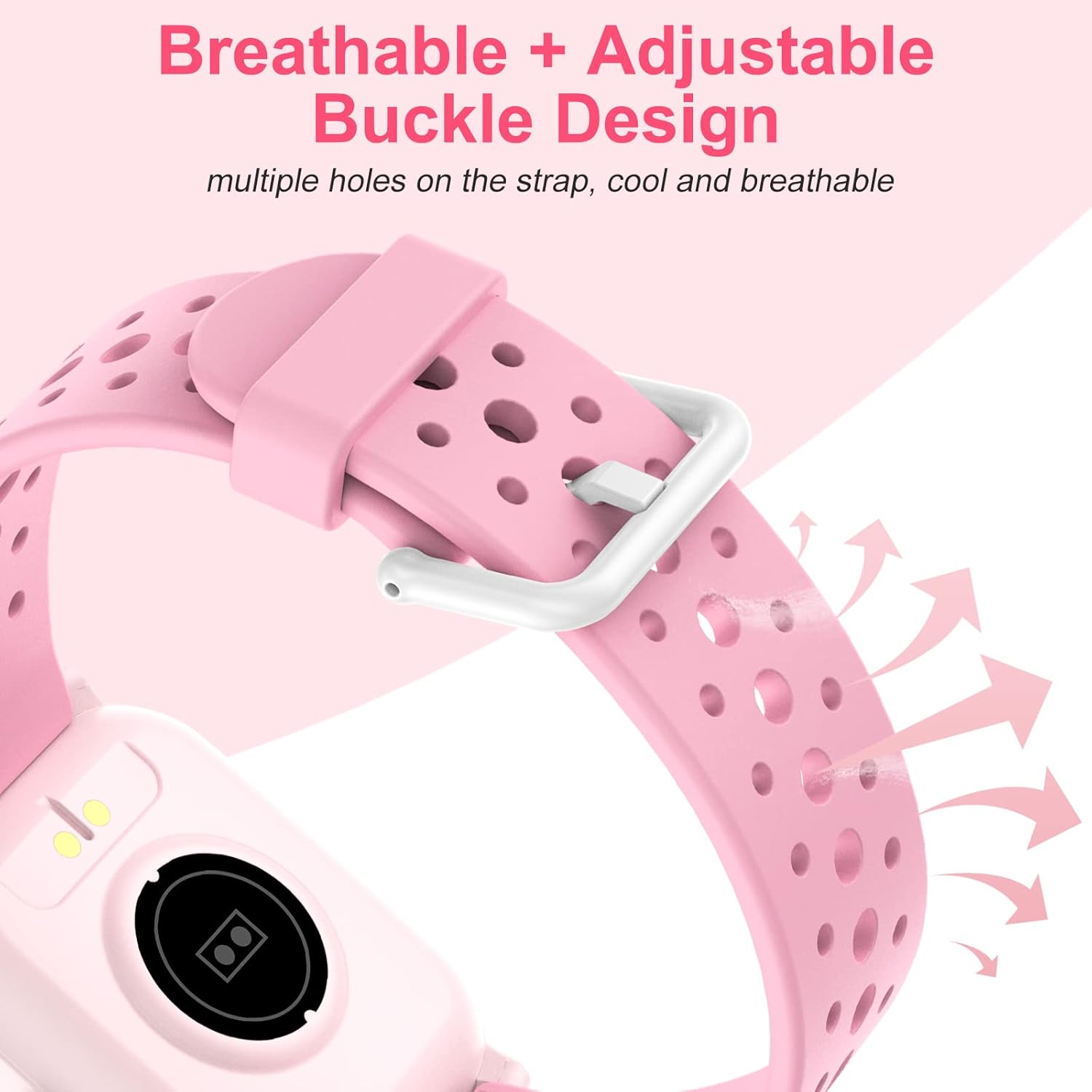 HENGTO FITNESS WATCH FOR GIRLS 6-16 YEARS WATERPROOF SMARTWATCH IP68 Brand no brand