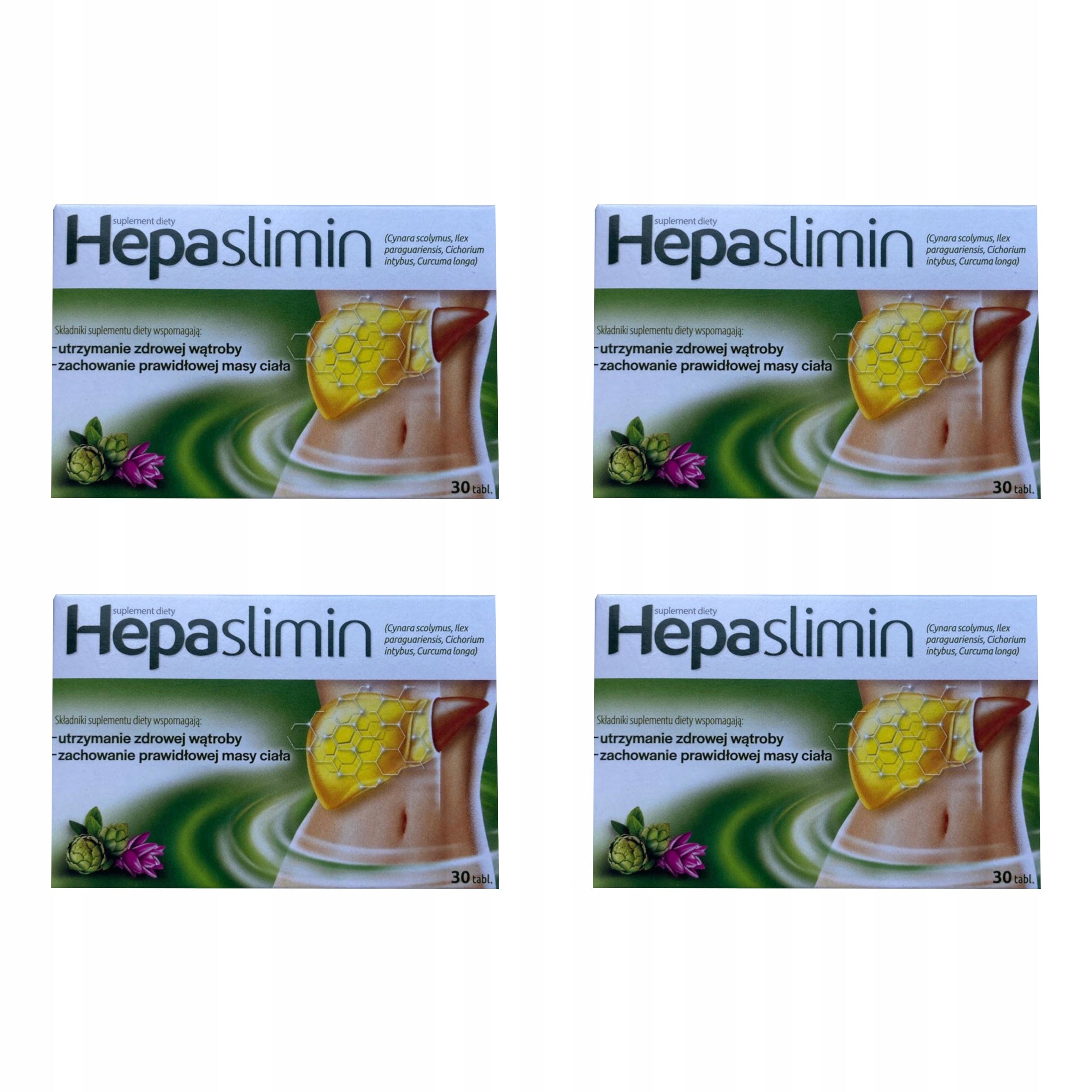 HEPASLIMIN 120 TAB. LIVER SLIMMING DIGESTION DETOX ARTICHOKE CHOLINE