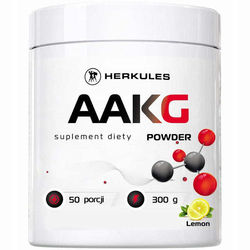 HERKULES AAKG Powder 300g MEGA MUSCLE PUMP STRENGTH PERFORMANCE ARGININE