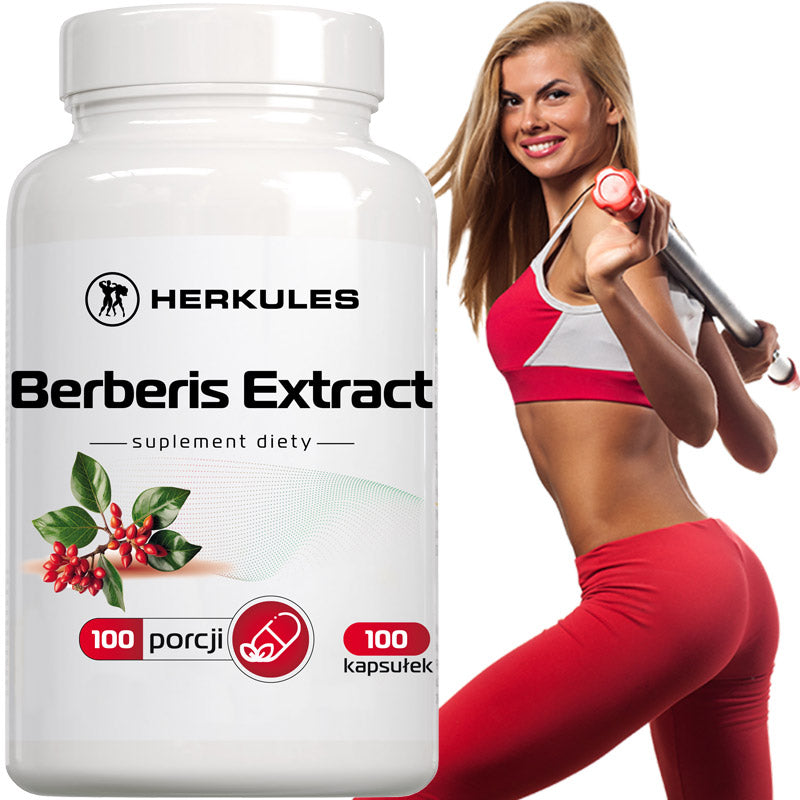HERKULES Berberis Extract 100caps CARBOHYDRATE METABOLISM BERBERINE