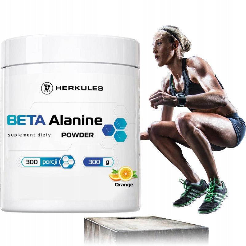 HERKULES Beta Alanine Powder 300g STRENGTH VO2 REGENERATION REDUCTION