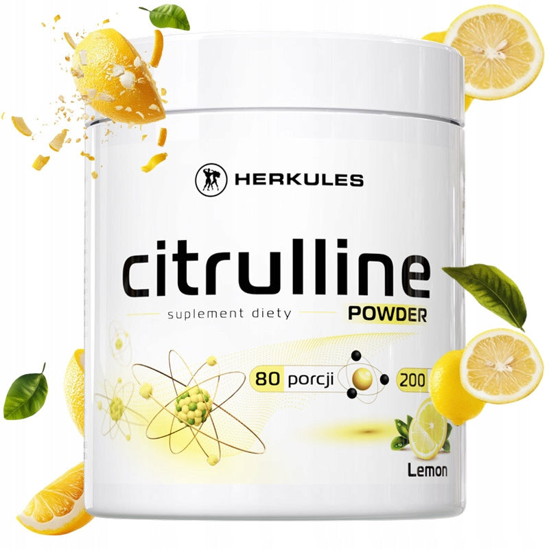 HERKULES Citrulline Powder 200g CITRULLINE PUMP NITRIC OXIDE BOOSTER