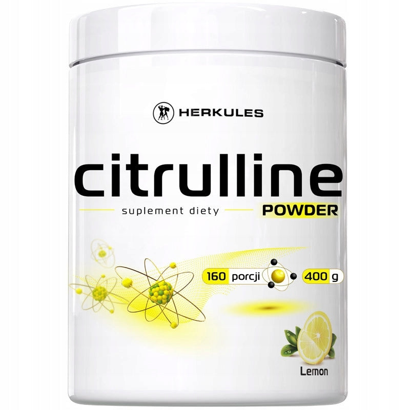 HERKULES Citrulline Powder 400g CITRULLINE MALATE MUSCLE PUMP STRENGTH Expiration date at least six months from the date of purchase