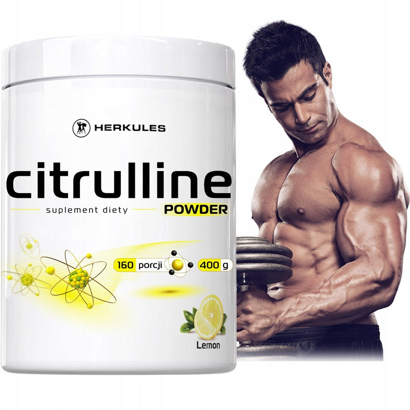 HERKULES Citrulline Powder 400g CITRULLINE MALATE MUSCLE PUMP STRENGTH