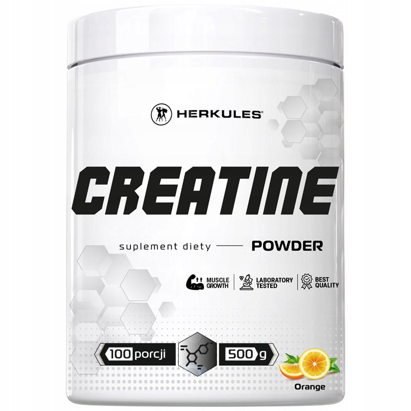HERKULES Creatine Powder 500g CREATINE MONOHYDRATE STRENGTH MASS TRAINING SPORT Packaging status original