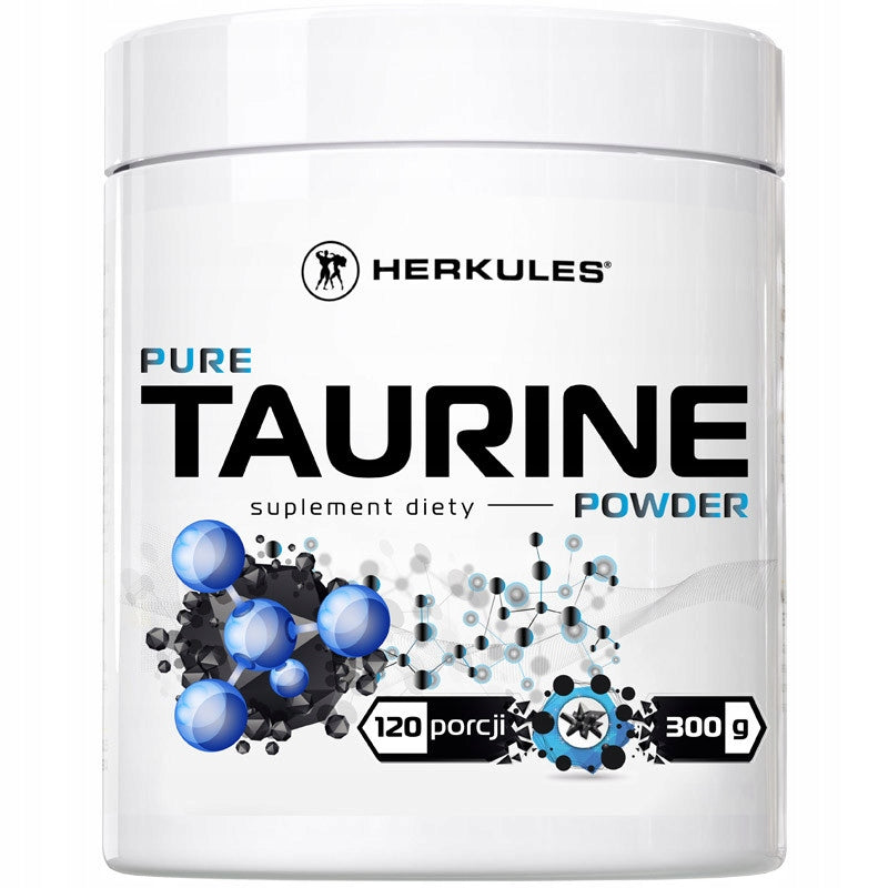 HERKULES Pure Taurine Powder 300g TAURINE ENERGY STRENGTH MEMORY CONCENTRATION