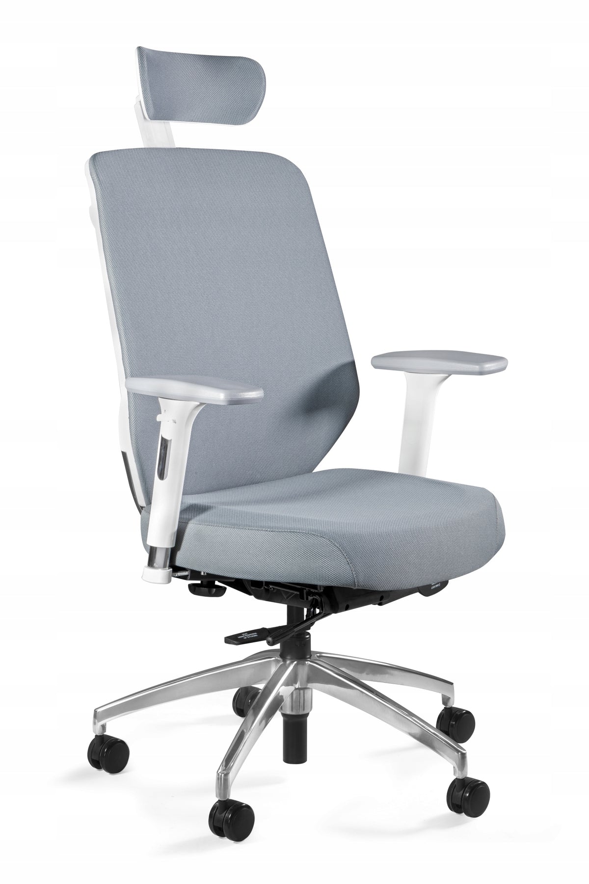 HERO Armchair Grey Office Ergonomic Swivel Fabric High President 130kg Brand Unique