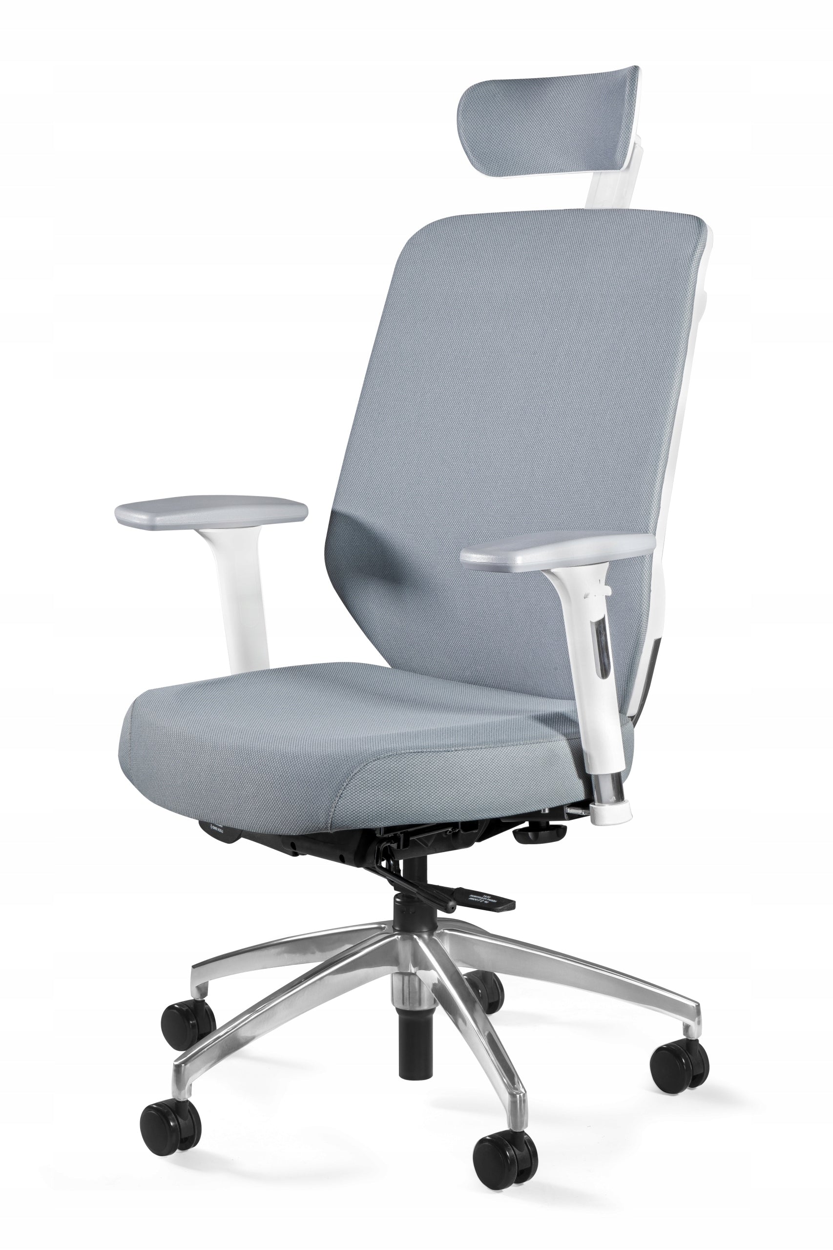 HERO Armchair Grey Office Ergonomic Swivel Fabric High President 130kg EAN (GTIN) 5908242403410