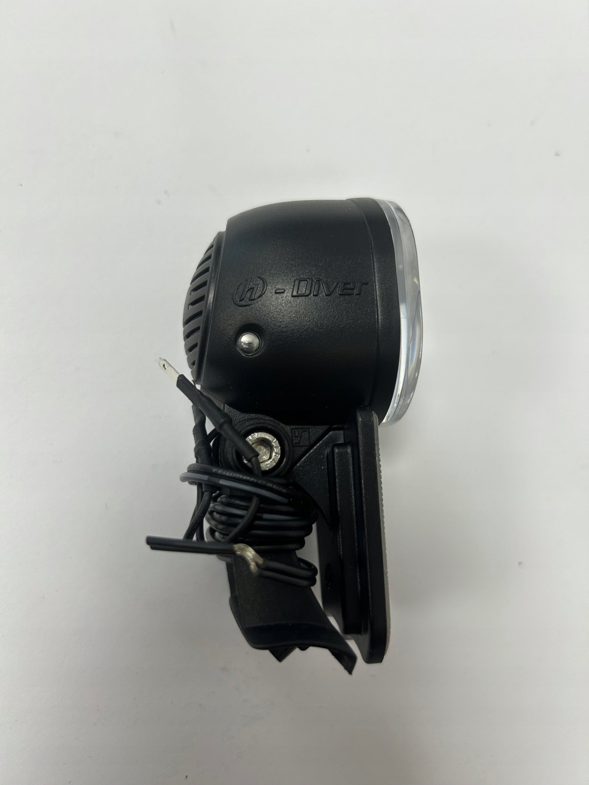 HERRMANS H-DRIVER front bike light for dynamo black LED Brand Herrmans