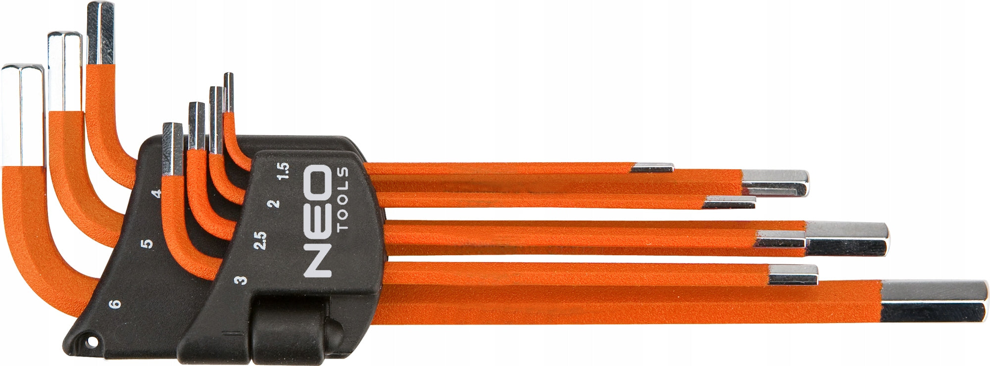 HEX KEYS 1.5-6 MM SET OF 7 PCS 09-517 NEO TOOLS