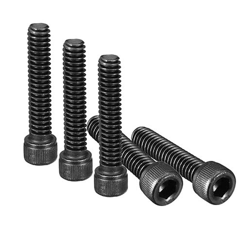 HEXAGON HEAD SCREWS 1/4 20 STEEL 12 9 BLACK 25 PCS. FOR STEEL