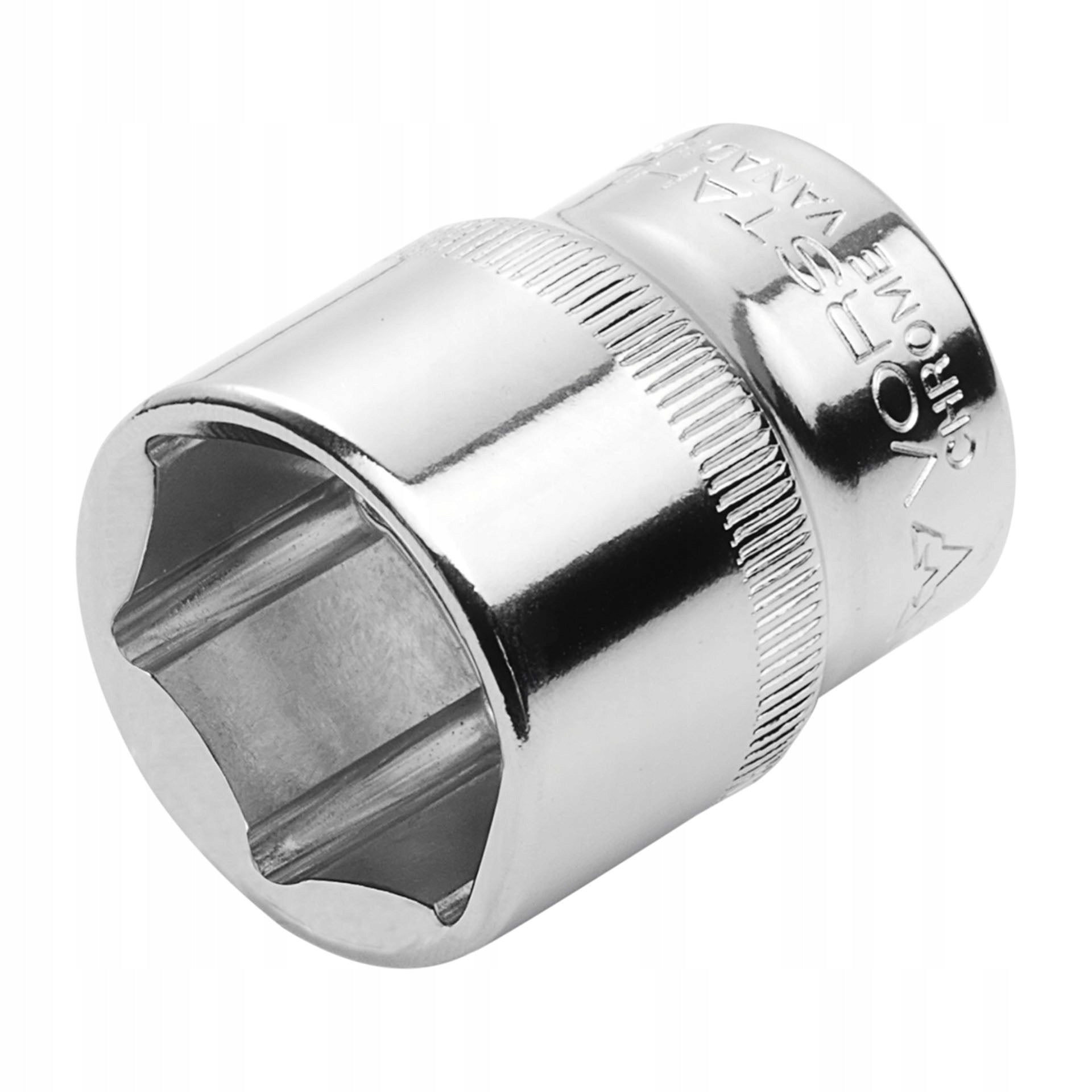 HEXAGONAL CAP Short SOCKET WRENCH 1/2" CrV > 34mm < Vorstahl