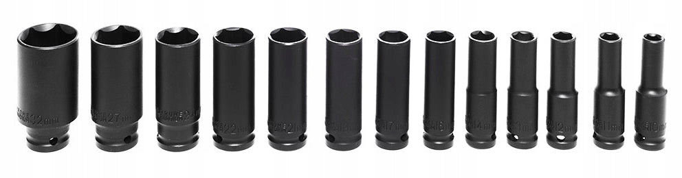 HEXAGONAL IMPACT CAPS 1/2' LONG SET 10-32MM 13-EL STRONG Manufacturer code ta1255