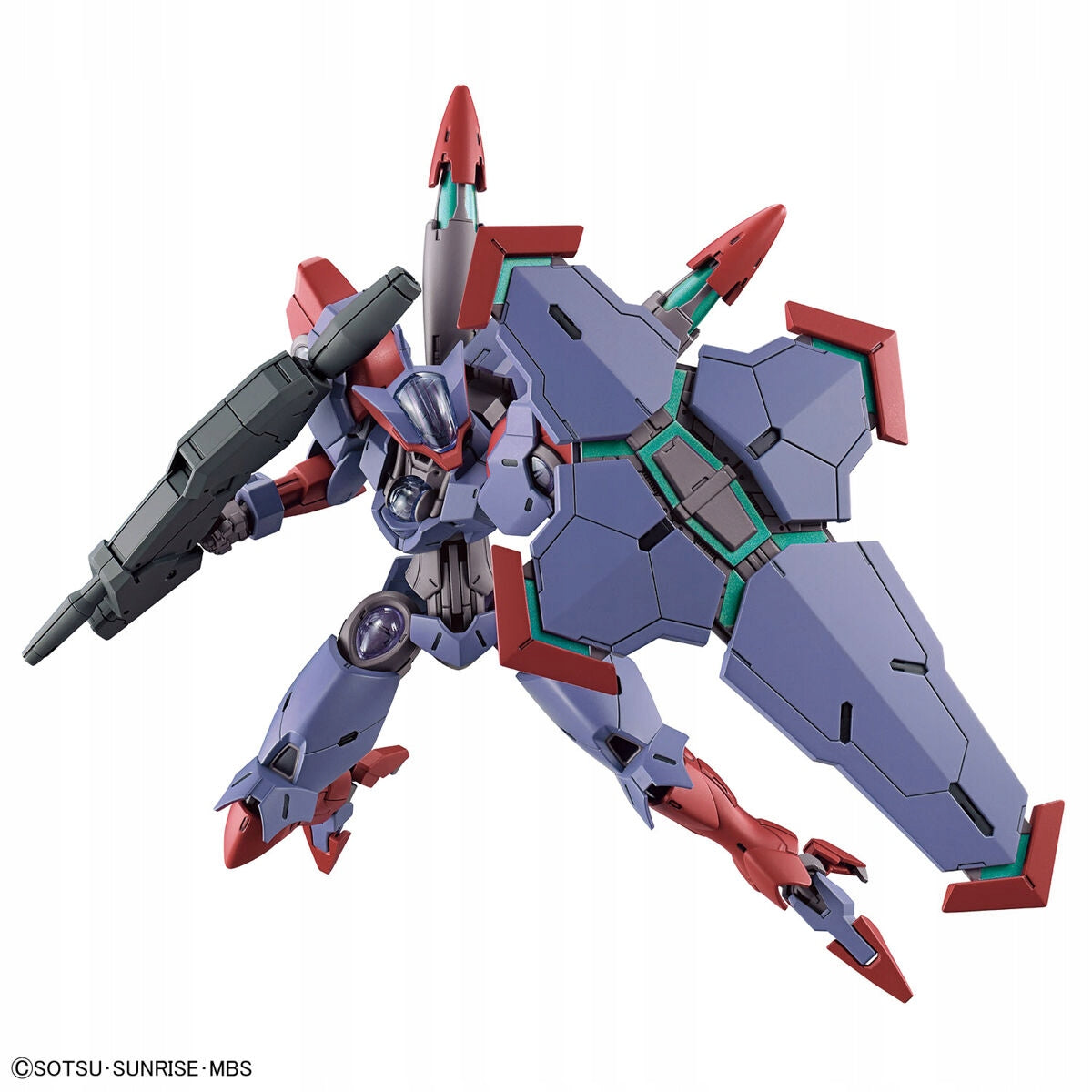 Zusammengebautes Modell Bandai HG The Witch von Mercury Beguir-Pente, 1/144 