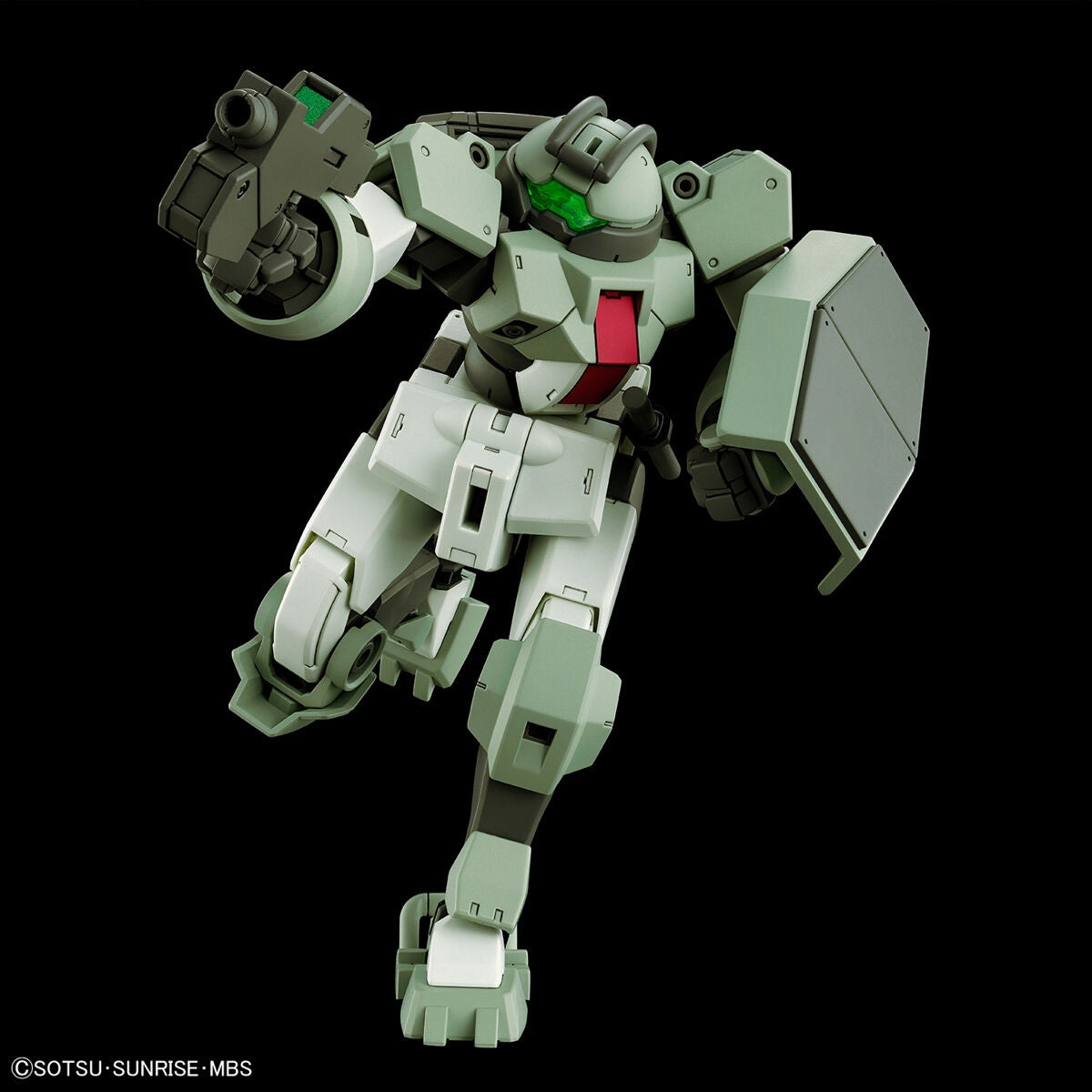 Zusammengebautes Modell Bandai HG The Witch From Mercury Demi Trainer, 1/144 