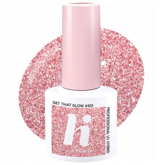 Hybrid-Nagellack Hi Hybrid 431 Get That Glow, 5 ml 