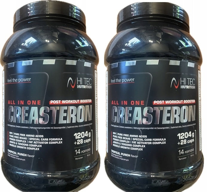 HI TEC CREASTERON 1204g + 28k BCAA VITAMIN PROTEIN