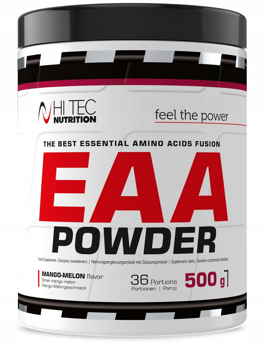 HI TEC EAA Powder- 500g AMINO ESSENTIAL AMINO ACIDS