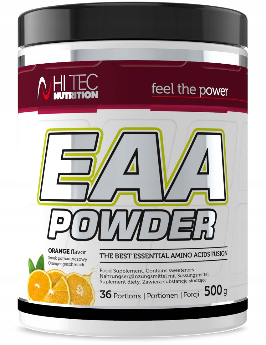 HI TEC EAA Powder- 500g AMINO ESSENTIAL AMINO ACIDS
