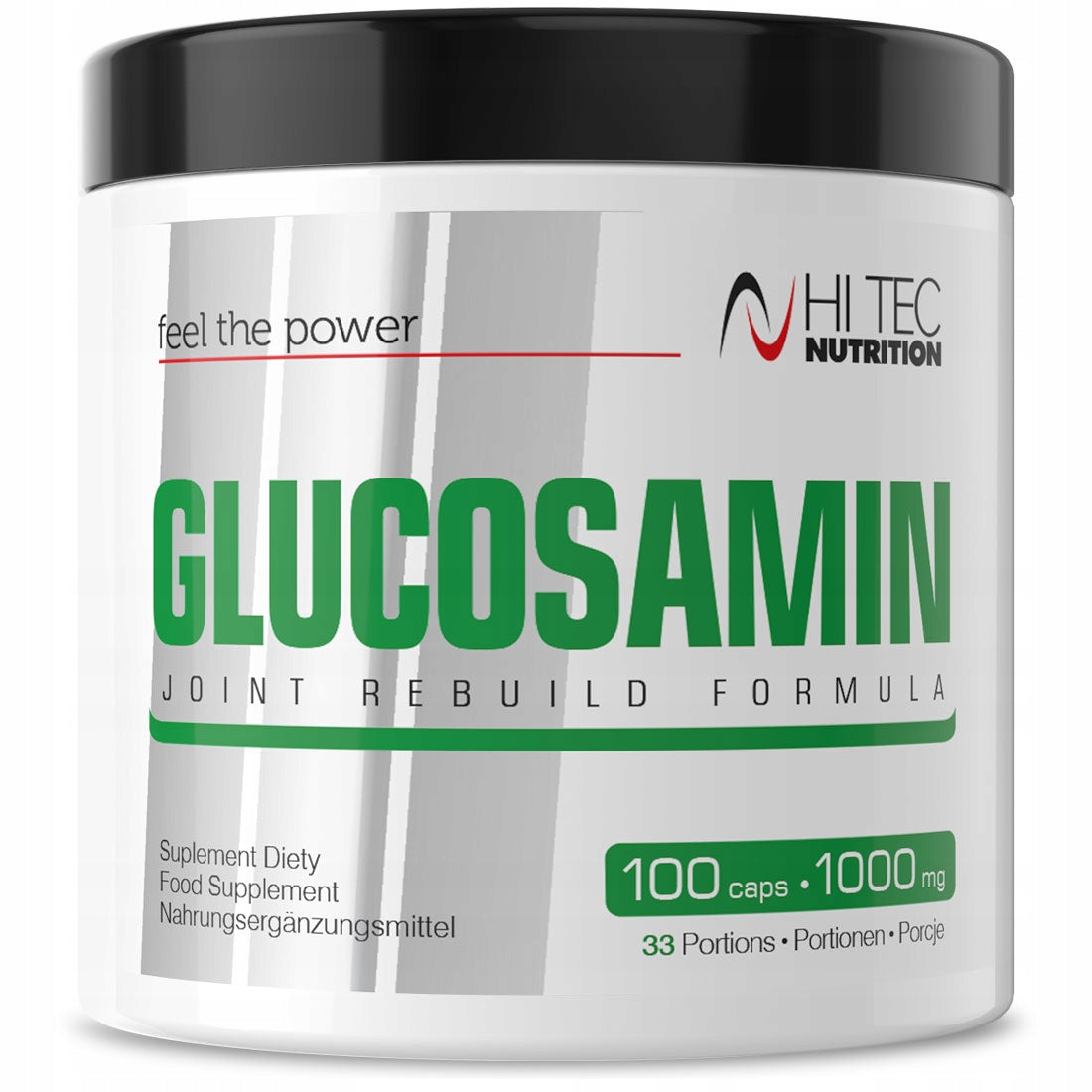 HI TEC Glucosamin- 100caps GLUCOSAMINE FOR JOINTS