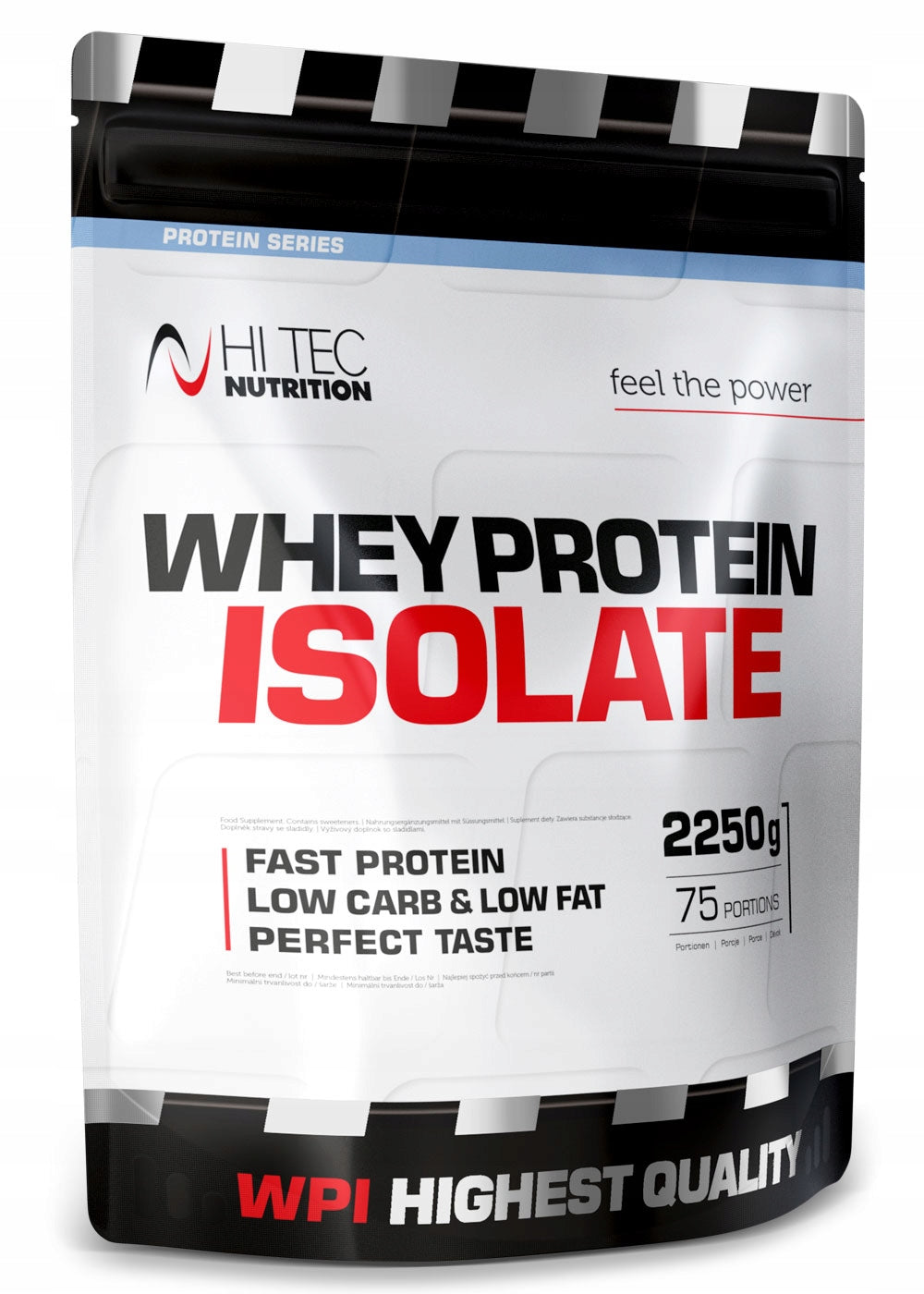 HI TEC WHEY PROTEIN ISOLATE 2250g ISOLATE WPI ISO